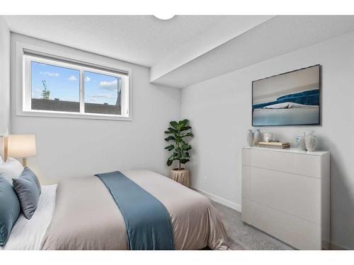 268 Seton Villas Se, Calgary, AB - Indoor Photo Showing Bedroom