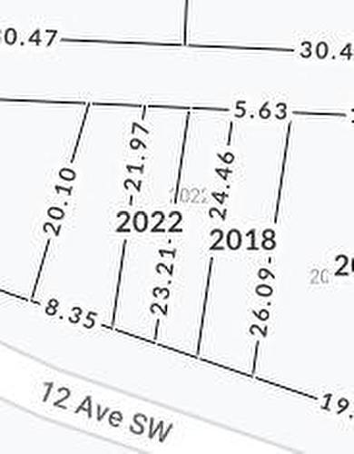 2018, 2020, 2022, 2024 12 Avenue Sw, Calgary, AB 
