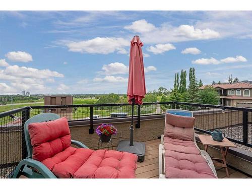 9-206 Village Terrace Sw, Calgary, AB - Outdoor With Deck Patio Veranda With View