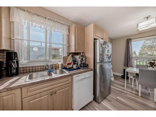 6226 Beaver Dam Way Ne, Calgary, AB - Indoor Photo Showing Kitchen With Double Sink