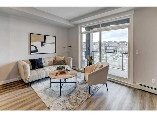 2310-55 Lucas Way Nw, Calgary, AB - Indoor Photo Showing Living Room