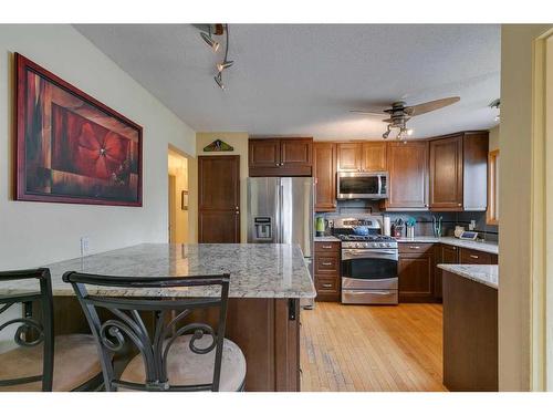 347 Maddock Crescent Ne, Calgary, AB - Indoor Photo Showing Kitchen With Stainless Steel Kitchen