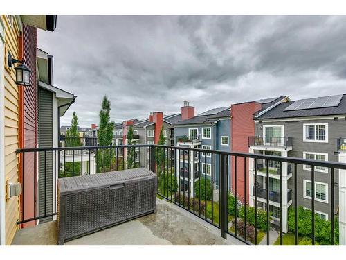 6402-755 Copperpond Boulevard Se, Calgary, AB - Outdoor With Balcony With Exterior