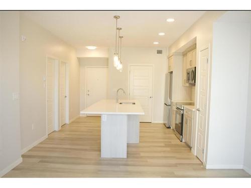 311-80 Carrington Plaza Nw, Calgary, AB - Indoor Photo Showing Kitchen With Upgraded Kitchen