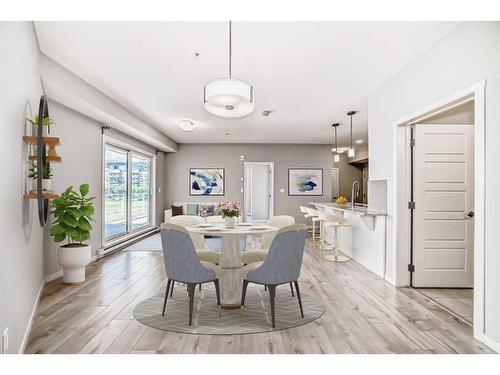 325-20 Seton Park Se, Calgary, AB - Indoor Photo Showing Dining Room