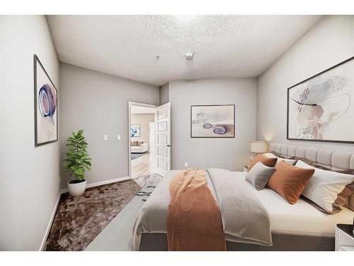 325-20 Seton Park Se, Calgary, AB - Indoor Photo Showing Bedroom