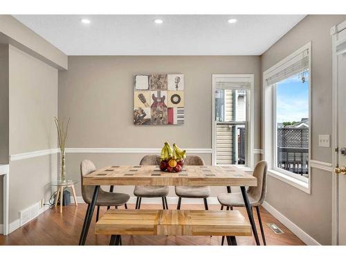 285 Hidden Spring Green Nw, Calgary, AB - Indoor Photo Showing Dining Room