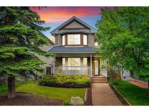 285 Hidden Spring Green Nw, Calgary, AB - Outdoor With Deck Patio Veranda