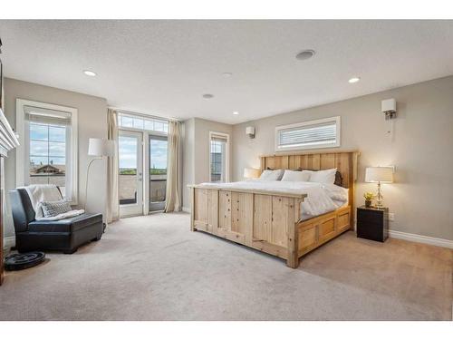 210 Montenaro Place, Rural Rocky View County, AB - Indoor Photo Showing Bedroom