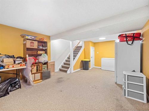 143 Penmeadows Close Se, Calgary, AB - Indoor Photo Showing Basement