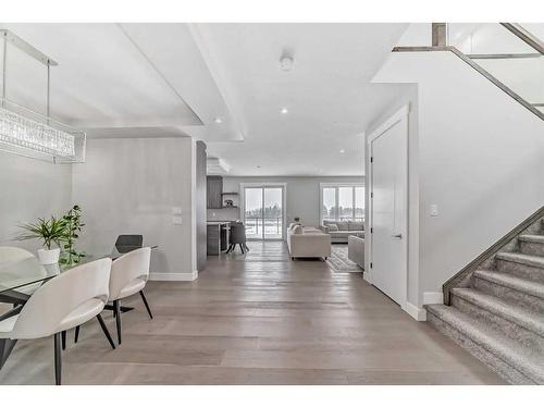 150 Sandpiper Park, Chestermere, AB - Indoor Photo Showing Dining Room