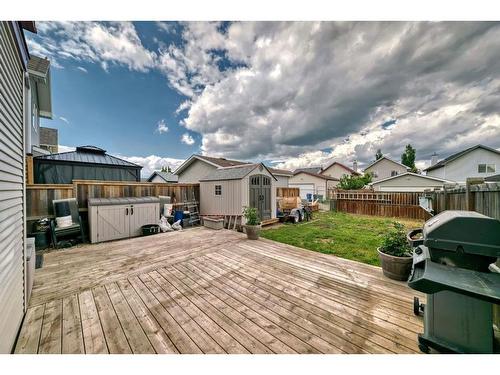 93 Cranberry Way Se, Calgary, AB - Outdoor With Deck Patio Veranda With Exterior