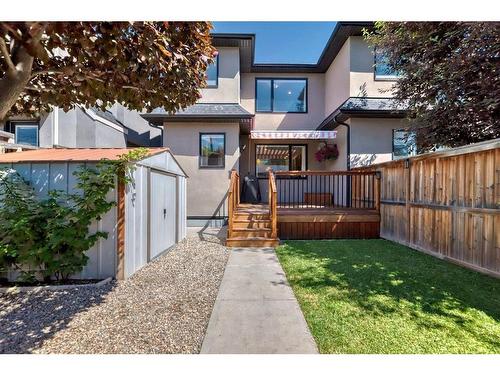 427 12 Avenue Ne, Calgary, AB - Outdoor With Deck Patio Veranda