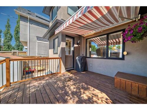 427 12 Avenue Ne, Calgary, AB - Outdoor With Deck Patio Veranda With Exterior