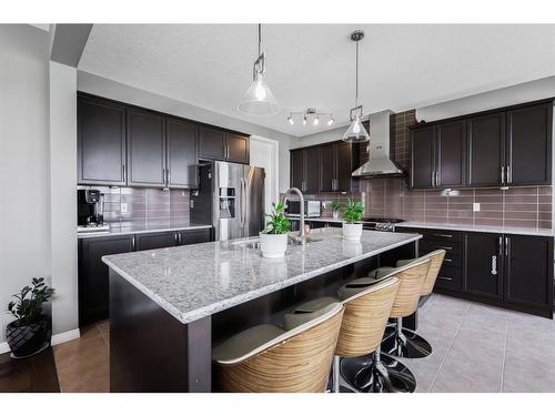 107 Cityscape Way Ne, Calgary, AB - Indoor Photo Showing Kitchen With Upgraded Kitchen