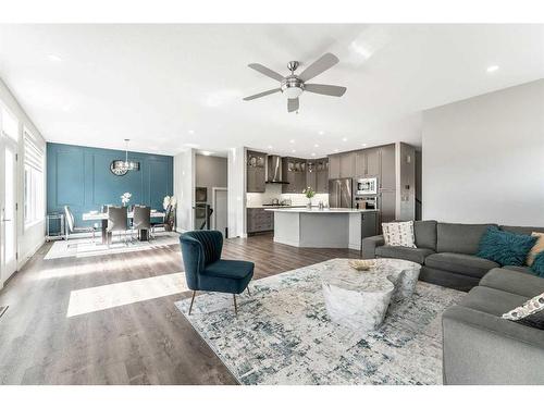 51 Carrington Crescent Nw, Calgary, AB - Indoor Photo Showing Living Room