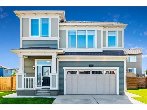 51 Carrington Crescent Nw, Calgary, AB - Outdoor With Facade