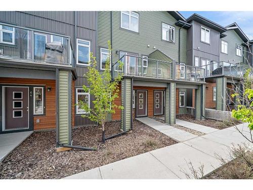 66 Sage Bluff Circle Nw, Calgary, AB - Outdoor With Balcony With Facade