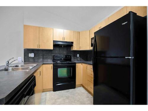 84 Country Village Circle Ne, Calgary, AB - Indoor Photo Showing Kitchen With Double Sink