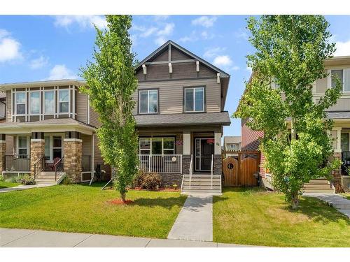 41 Legacy Common Se, Calgary, AB - Outdoor With Deck Patio Veranda With Facade