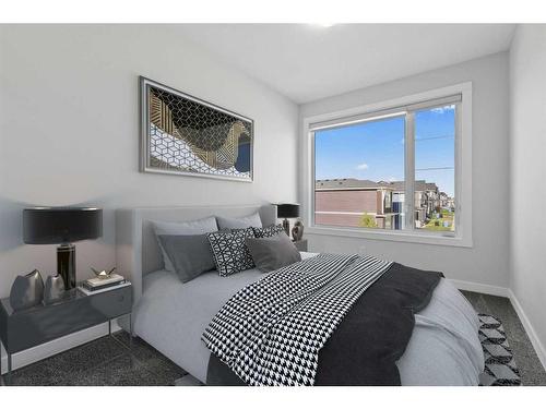 113 Amblehurst Rise Nw, Calgary, AB - Indoor Photo Showing Bedroom