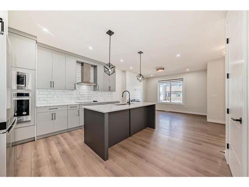 4834 87 Avenue Ne, Calgary, AB - Indoor Photo Showing Kitchen With Upgraded Kitchen