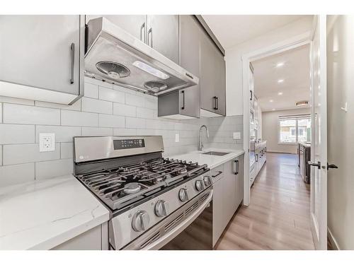 4834 87 Avenue Ne, Calgary, AB - Indoor Photo Showing Kitchen With Upgraded Kitchen