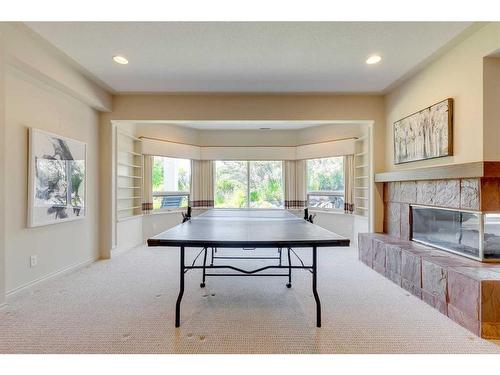 13007 Canso Place Sw, Calgary, AB - Indoor Photo Showing Other Room With Fireplace