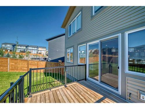 205 Precedence View, Cochrane, AB - Outdoor With Deck Patio Veranda