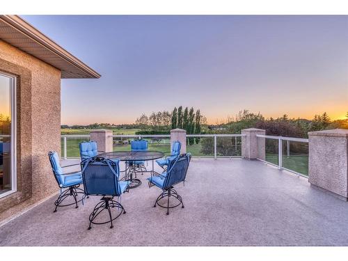 263010 Butte Hills Way, Rural Rocky View County, AB - Outdoor With Deck Patio Veranda With Exterior