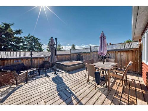 12 West Heights Drive, Didsbury, AB - Outdoor With Deck Patio Veranda With Exterior