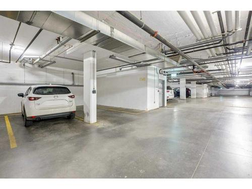 2306-42 Cranbrook Gardens Se, Calgary, AB - Indoor Photo Showing Garage