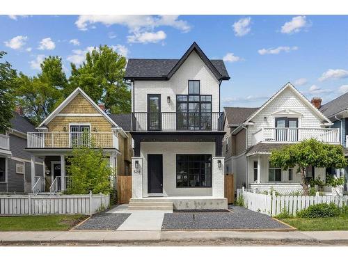 528 19 Avenue Sw, Calgary, AB - Outdoor With Deck Patio Veranda With Facade