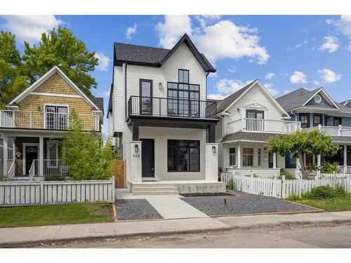 528 19 Avenue Sw, Calgary, AB - Outdoor With Deck Patio Veranda With Facade