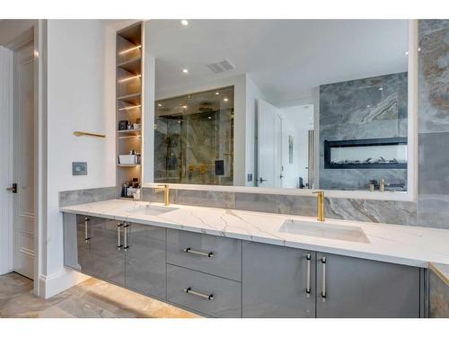 48017 Harvest Lane East, Rural Foothills County, AB - Indoor Photo Showing Bathroom