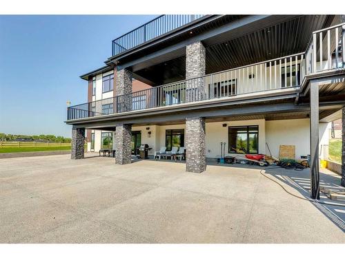 48017 Harvest Lane East, Rural Foothills County, AB - Outdoor With Balcony