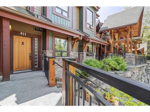 411-107 Armstrong Place, Canmore, AB - Outdoor With Exterior