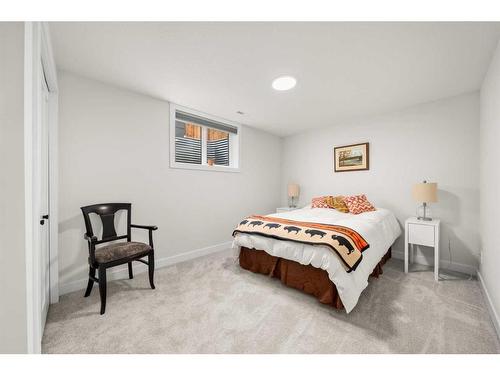 744 Mapleton Drive Se, Calgary, AB - Indoor Photo Showing Bedroom