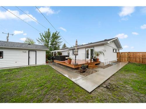 744 Mapleton Drive Se, Calgary, AB - Outdoor With Deck Patio Veranda With Exterior