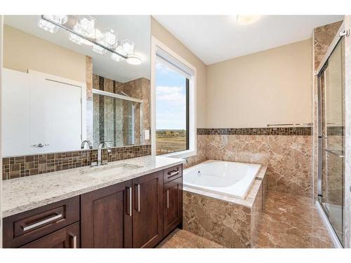 283185 Serenity Place, Rural Rocky View County, AB - Indoor Photo Showing Bathroom