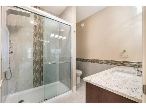 283185 Serenity Place, Rural Rocky View County, AB - Indoor Photo Showing Bathroom