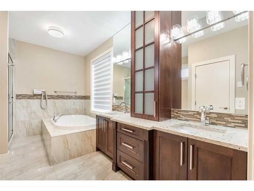 283185 Serenity Place, Rural Rocky View County, AB - Indoor Photo Showing Bathroom