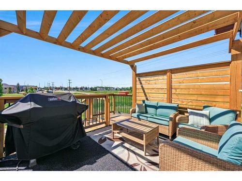 7 Silver Creek Boulevard Nw, Airdrie, AB - Outdoor With Deck Patio Veranda With Exterior