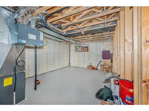 135 Homestead Drive Ne, Calgary, AB - Indoor Photo Showing Basement