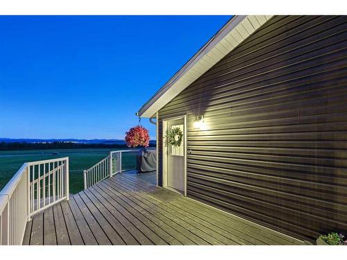 33064 Rr 51, Rural Mountain View County, AB - Outdoor With Deck Patio Veranda With Exterior