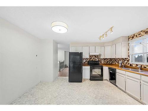 103 Castleridge Road Ne, Calgary, AB - Indoor Photo Showing Kitchen With Double Sink