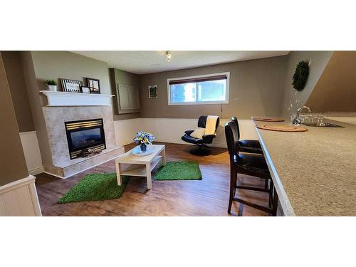195 Becker Crescent, Fort Mcmurray, AB - Indoor With Fireplace