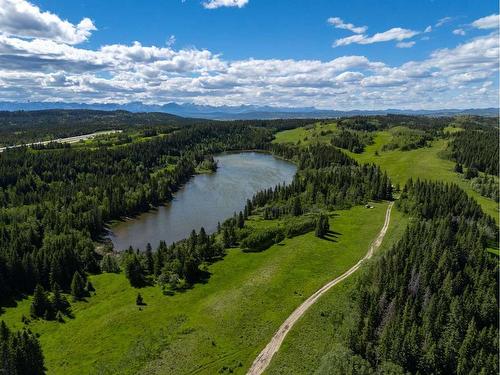 Scott Lake Ranch, Rural Rocky View County, AB - Outdoor With Body Of Water With View