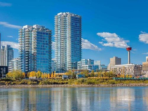 306-510 6 Avenue Se, Calgary, AB - Outdoor With Body Of Water With Facade