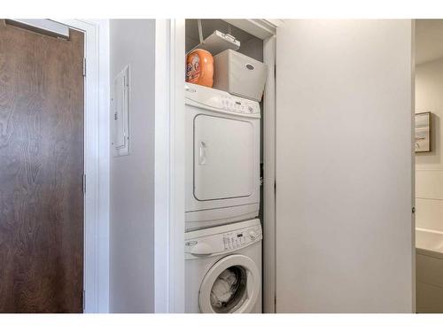 554-222 Riverfront Avenue Sw, Calgary, AB - Indoor Photo Showing Laundry Room